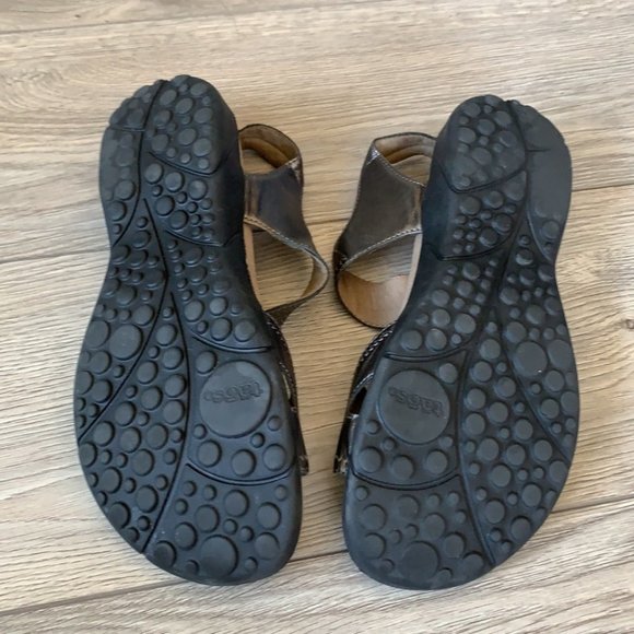 Taos Leather Desire Sandals Size 10 - Picture 9 of 10